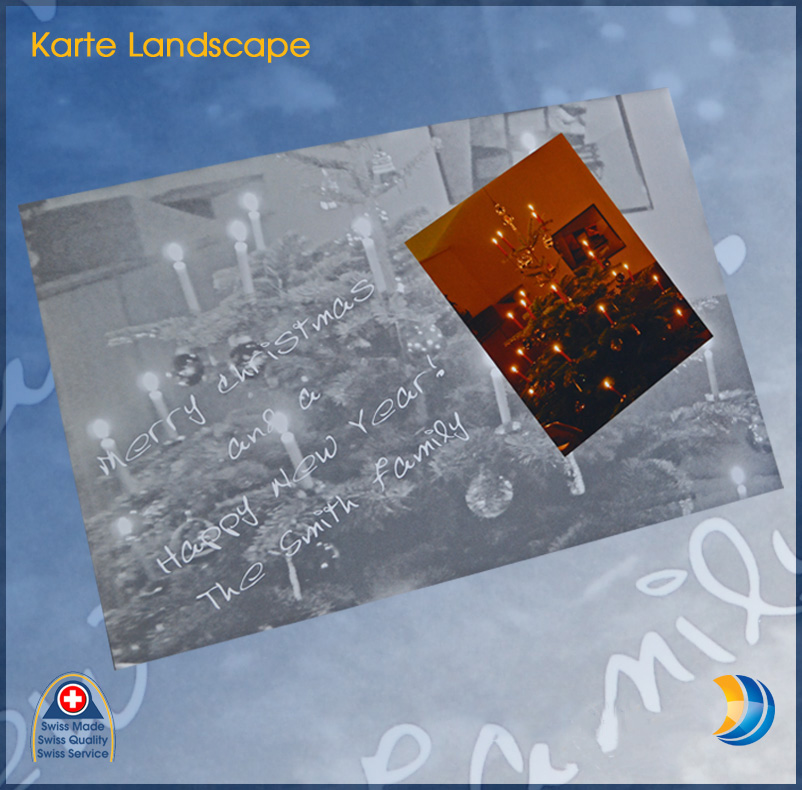 Fotokarte Gross Querformat Expert Foto