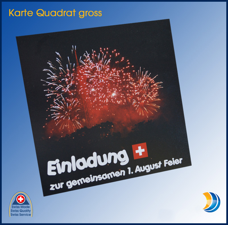 Fotokarte Quadrat Gross Expert Foto