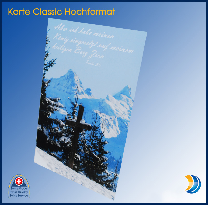 Fotokarte Hochformat Expert Foto